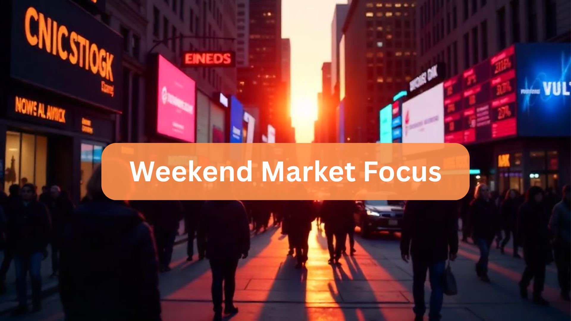 Weekend Market Focus Analysis