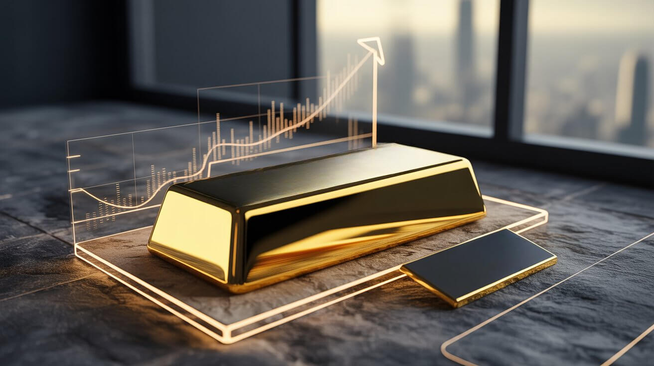 Gold price analysis chart showing potential breakout above $4000 with technical indicators, resistance levels, and bullish trend patterns for Q4 2025 forecast